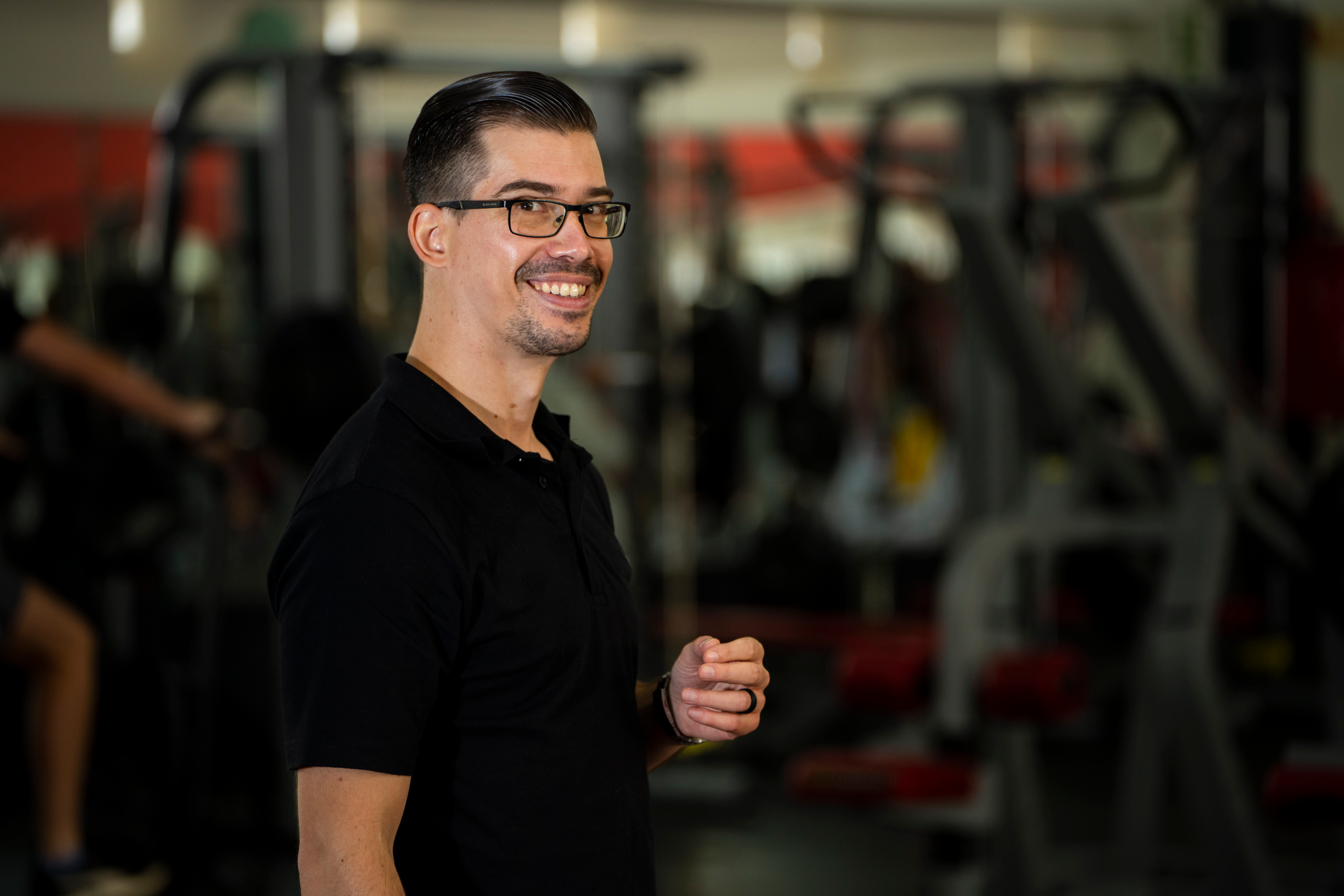 Kobus Olivier biokinetics at his practice in Westville, Durban